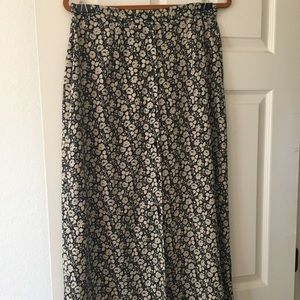 Kathie Lee Maxi Button Skirt - Vintage